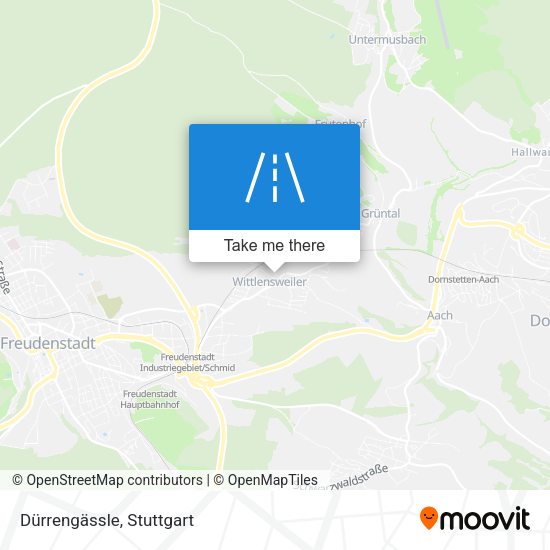 Dürrengässle map