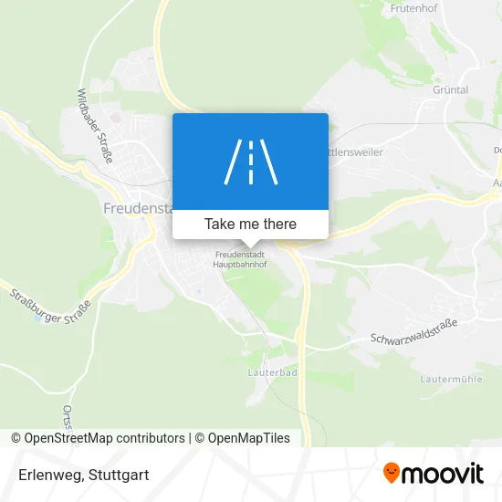 Карта Erlenweg