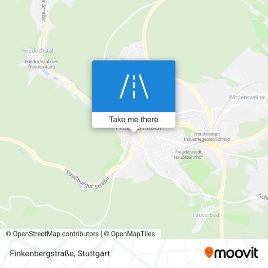 Finkenbergstraße map