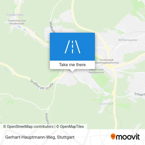 Карта Gerhart-Hauptmann-Weg