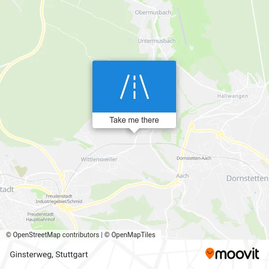 Карта Ginsterweg