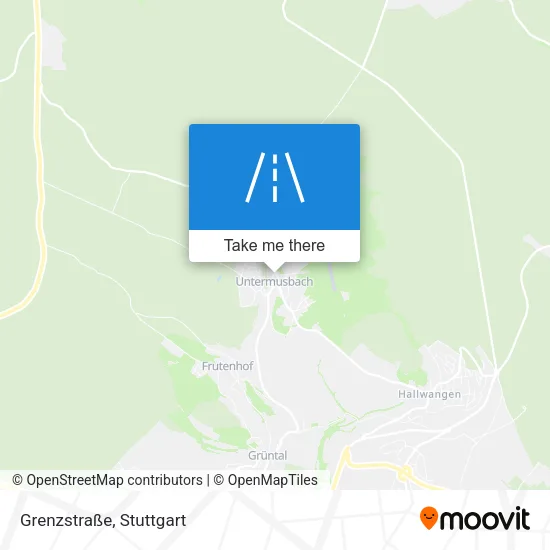 Grenzstraße map