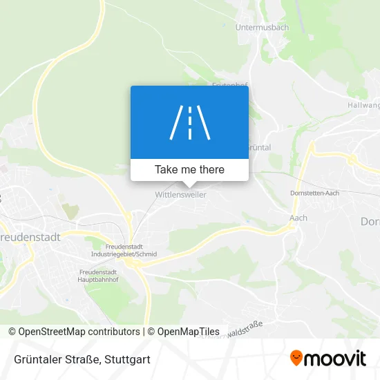 Grüntaler Straße map