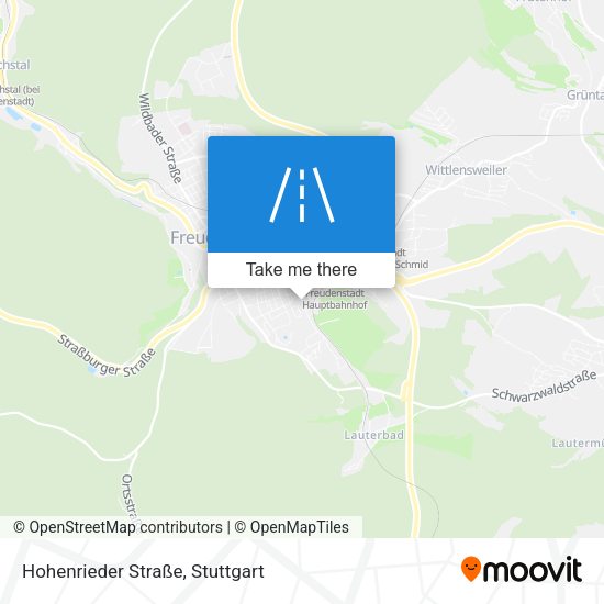Hohenrieder Straße map
