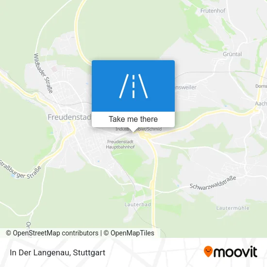 Карта In Der Langenau