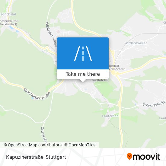 Kapuzinerstraße map