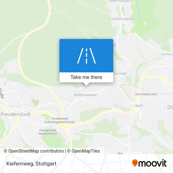Карта Kiefernweg