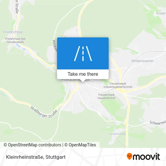 Карта Kleinrheinstraße