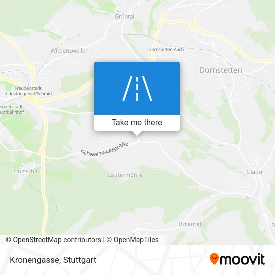 Карта Kronengasse