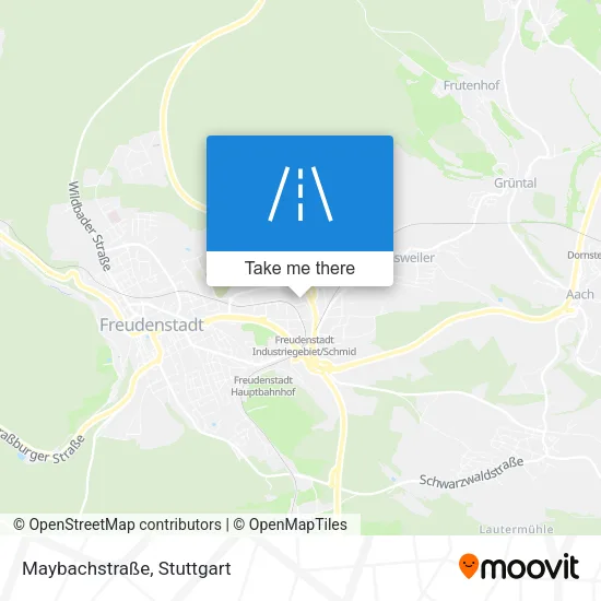 Карта Maybachstraße