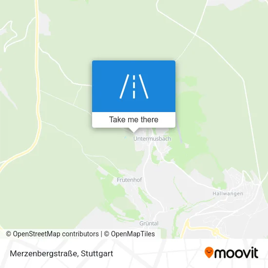 Карта Merzenbergstraße