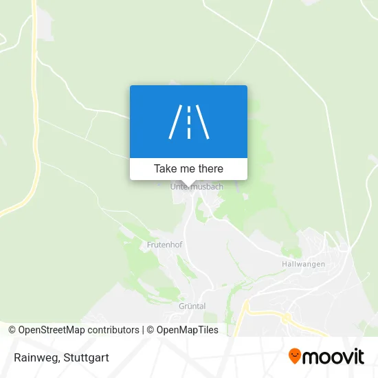 Карта Rainweg