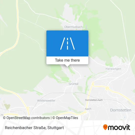 Карта Reichenbacher Straße