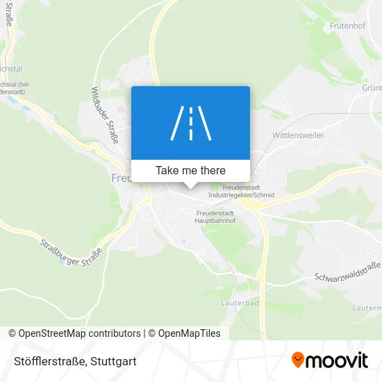 Карта Stöfflerstraße