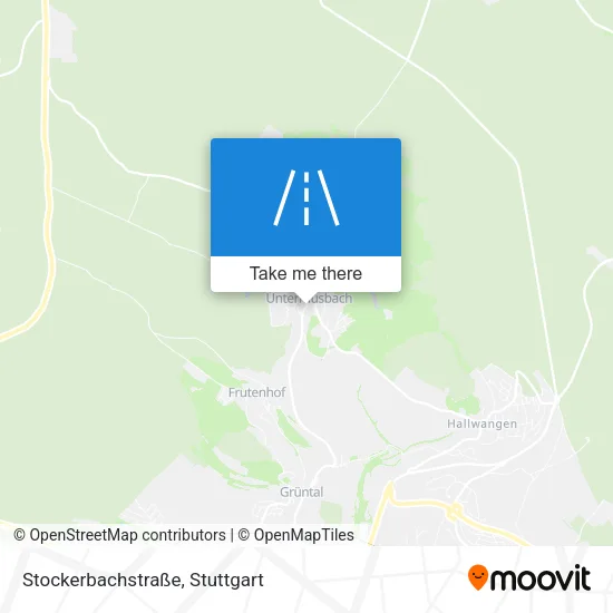 Карта Stockerbachstraße