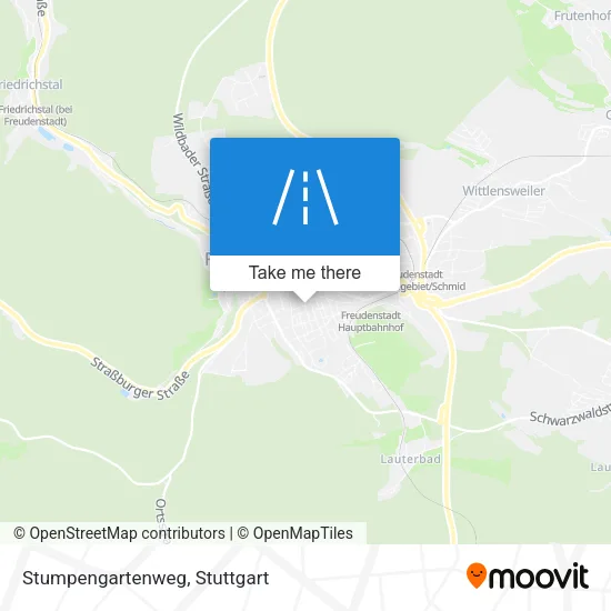 Карта Stumpengartenweg