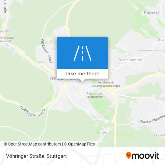 Vöhringer Straße map