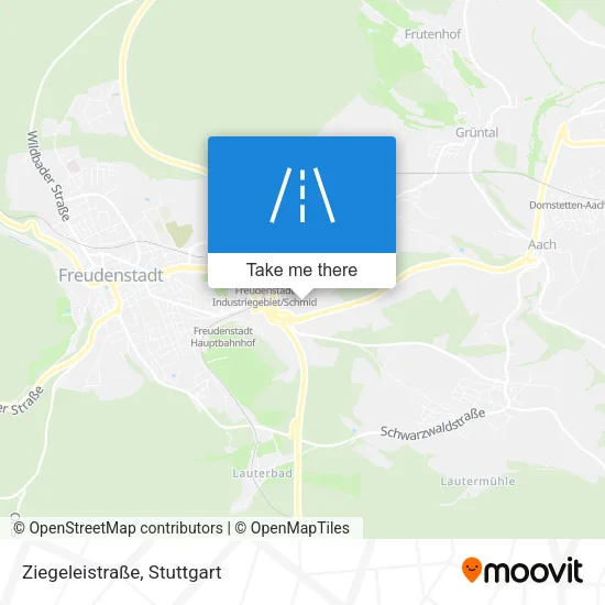 Карта Ziegeleistraße