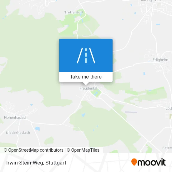 Карта Irwin-Stein-Weg