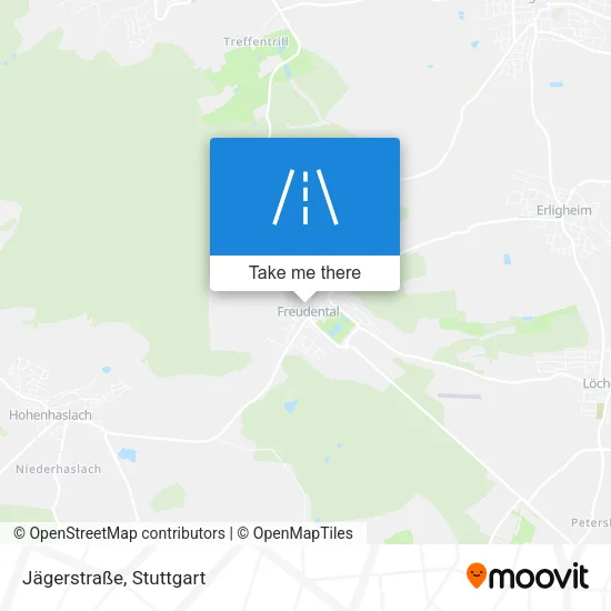 Карта Jägerstraße