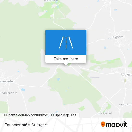 Карта Taubenstraße