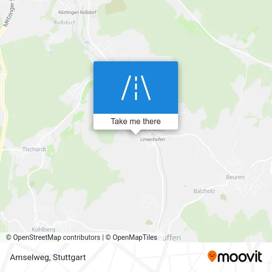 Карта Amselweg