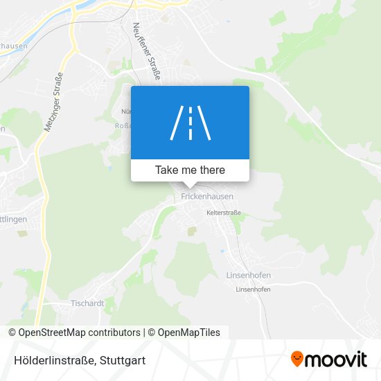 Hölderlinstraße map