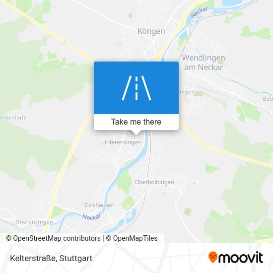 Карта Kelterstraße