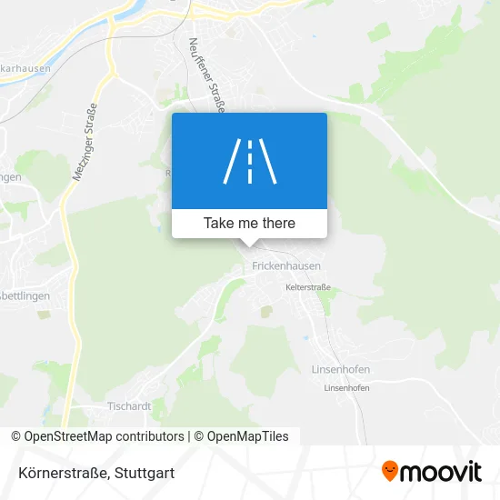 Карта Körnerstraße