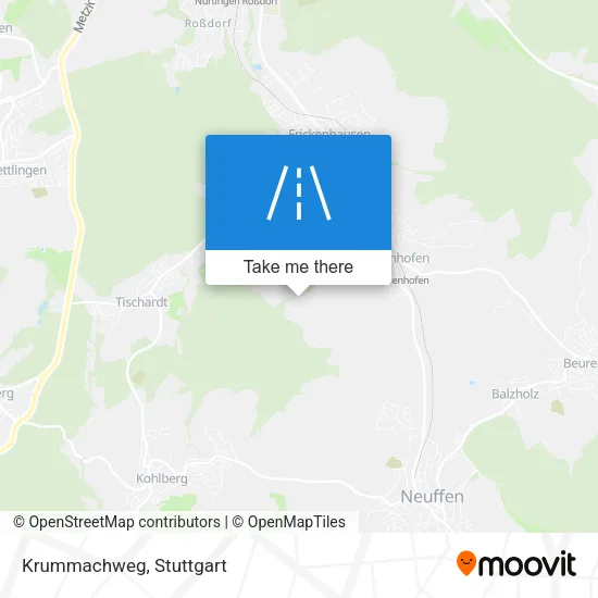 Карта Krummachweg
