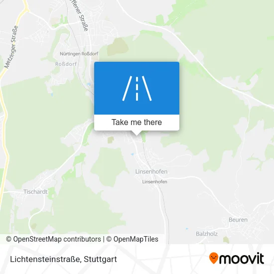 Lichtensteinstraße map