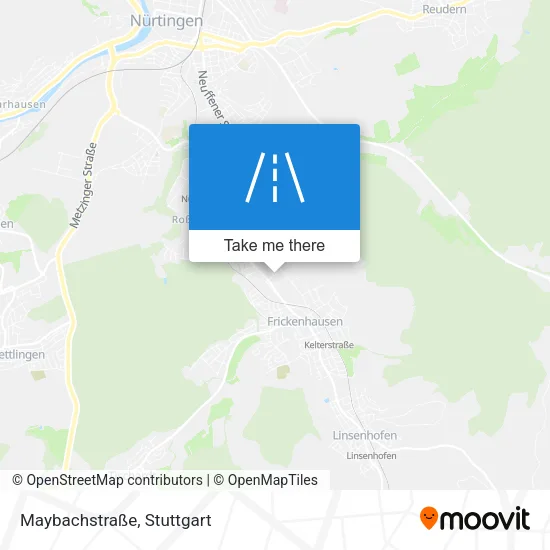 Карта Maybachstraße