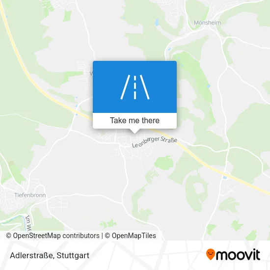 Карта Adlerstraße