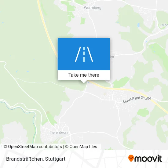 Карта Brandsträßchen