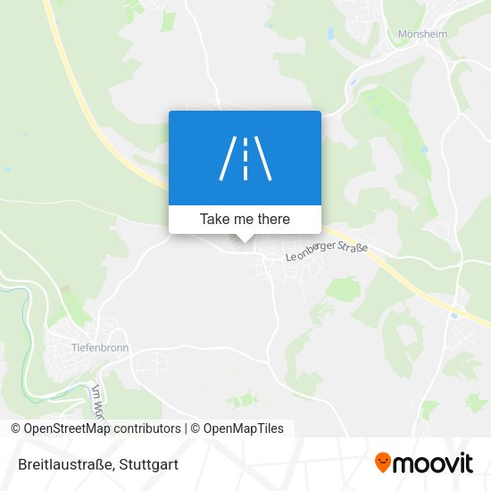 Карта Breitlaustraße