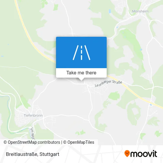 Карта Breitlaustraße
