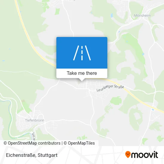 Карта Eichenstraße