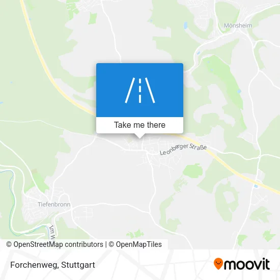 Карта Forchenweg
