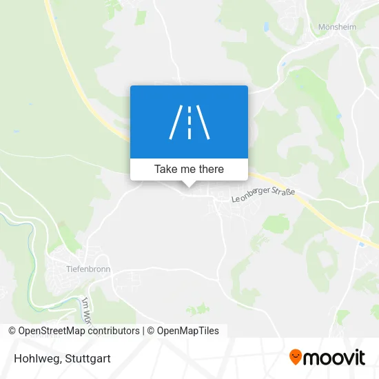 Карта Hohlweg