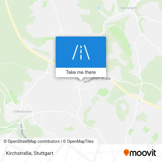 Карта Kirchstraße