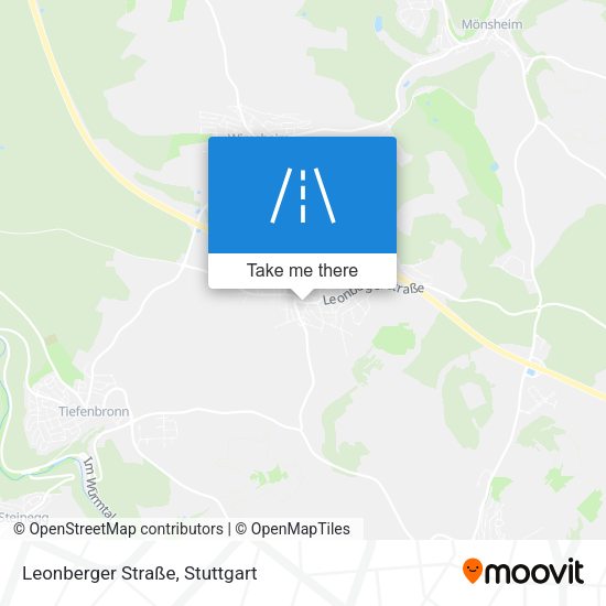 Leonberger Straße map