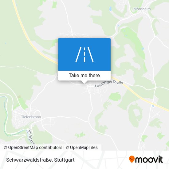 Schwarzwaldstraße map