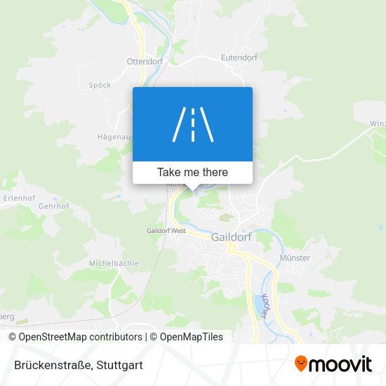 Brückenstraße map