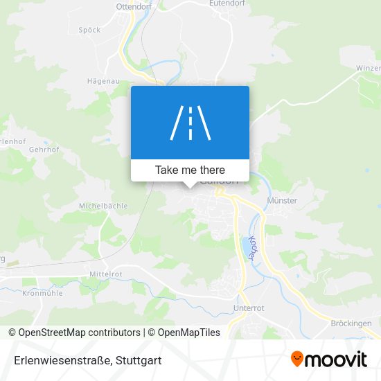 Erlenwiesenstraße map