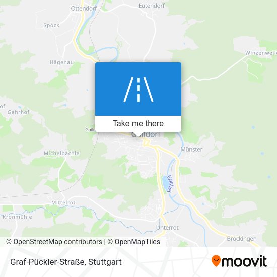 Graf-Pückler-Straße map