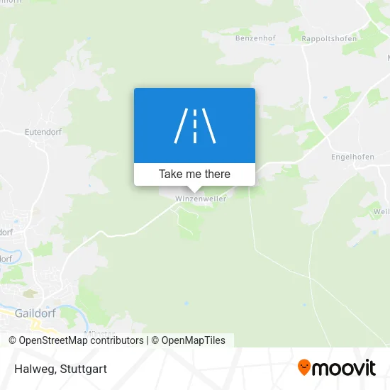 Карта Halweg
