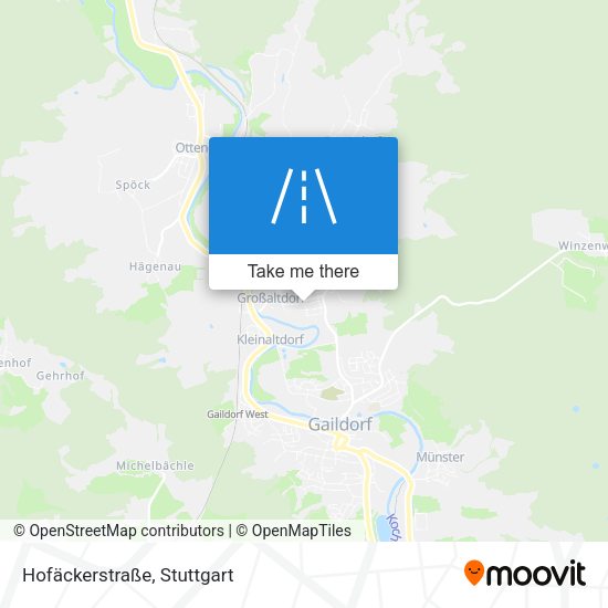 Hofäckerstraße map