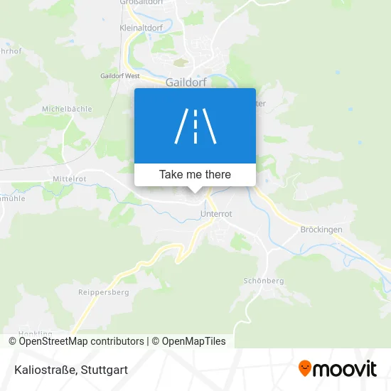 Карта Kaliostraße