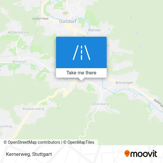 Карта Kernerweg