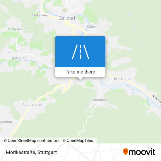 Mörikestraße map